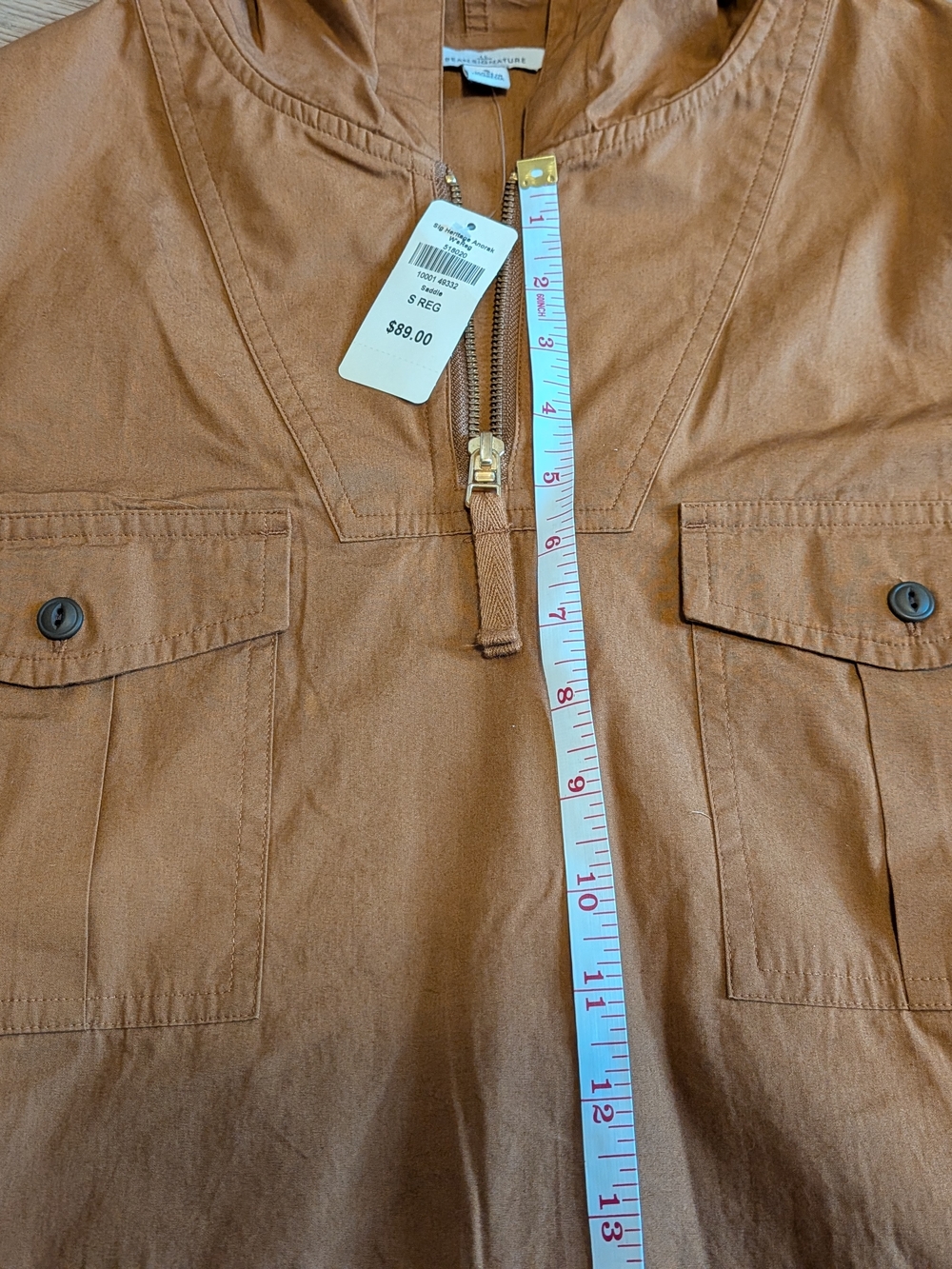 LL Bean Women's Signature Anorak - Brown - Picture 9 of 13